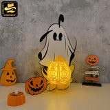 Pluto Halloween -3D  Halloween Pluto Dog Lantern File - Cricut File 1 - LightBoxGoodMan