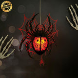 Spider - 3D Spider Lantern File - Cricut File 3 - LightBoxGoodMan