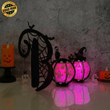 Boo - 3D Halloween Themed 3D Lantern File - Cricut File 1 - LightBoxGoodMan