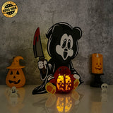 Scream - Halloween Themed 3D Lantern File - Cricut File 3 - LightBoxGoodMan