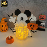 Mickey Halloween -3D  Halloween Mickey Lantern File - Cricut File 1 - LightBoxGoodMan