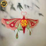 Butterfly Valentine - 3D Love Lantern File - Cricut File 1 - LightBoxGoodMan