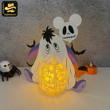 Eeyore Halloween - Winnie The Pooh Themed 3D Halloween Lantern File - Cricut File 1 - LightBoxGoodMan
