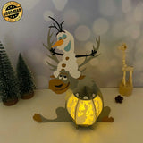 Sven - 3D Christmas Lantern File - Cricut File 1 - LightBoxGoodMan