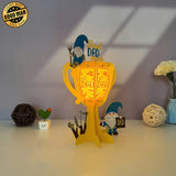 Father's Trophy 3 - Father's Day Themed 3D Lantern File - Cricut File 1 - LightBoxGoodMan