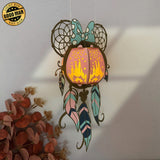 Mouse - 3D Dreamcatcher Lantern File - Cricut File 1 - LightBoxGoodMan