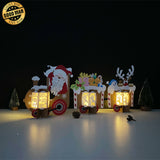 Christmas Train - 3D Christmas Lantern File - Cricut File 1 - LightBoxGoodMa