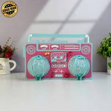 Radio Valentine - 3D Love Lantern File - Cricut File 1 - LightBoxGoodMan