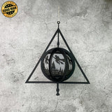 The Deathly Hallows - Halloween Themed 3D Lantern File - Cricut File 1 - LightBoxGoodMan