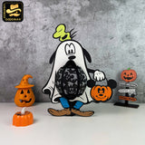Goofy Halloween -3D  Halloween Goofy Dog Lantern File - Cricut File 1 - LightBoxGoodMan