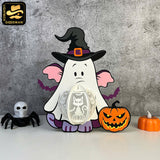 Heffalump Halloween - Winnie The Pooh Themed 3D Halloween Lantern File - Cricut File 1 - LightBoxGoodMan
