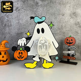 Donald Halloween -3D  Halloween Donald Lantern File - Cricut File 1 - LightBoxGoodMan