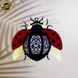 Ladybug - 3D Ladybug Lantern File - 6.7x7.6" - Cricut File - LightBoxGoodMan - LightboxGoodman