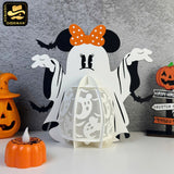 Minnie Halloween -3D  Halloween Minnie Lantern File - Cricut File 1 - LightBoxGoodMan