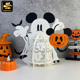 Mickey Halloween -3D  Halloween Mickey Lantern File - Cricut File 1 - LightBoxGoodMan