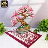 Bonsai Plant Pot 2 - 3D Bonsai Plant Pot Pop-up Card File - Cricut File 1 - LightBoxGoodMan