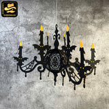 Halloween Chandelier 1 - 3D Halloween Candles Lantern File - Cricut File - LightBoxGoodMan
