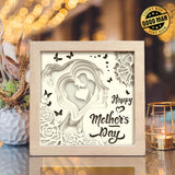 Happy Mother's Day 9 – Paper Cut Light Box File - Cricut File - 8x8 inches - LightBoxGoodMan