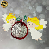 Angel - 3D Angel Lantern File - Cricut File 3 - LightBoxGoodMan