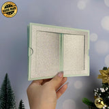 Merry Christmas - 3D Christmas Pop-up Card File - Cricut File 2 - LightBoxGoodMan