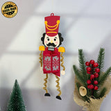 Nutcracker Hanging - 3D Christmas Lantern File - Cricut File 1 - LightBoxGoodMan