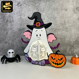 Heffalump Halloween - Winnie The Pooh Themed 3D Halloween Lantern File - Cricut File 1 - LightBoxGoodMan