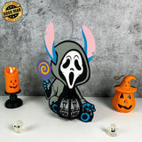 Scream - Halloween Themed 3D Lantern File - Cricut File 2 - LightBoxGoodMan