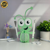 Cricut Cutie - 3D Cricut Lantern File - Cricut File 1 - LightBoxGoodMan