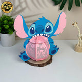 Stitch -  Lilo & Stitch Themed 3D Lantern File - Cricut File 1 - LightBoxGoodMan