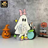 Daisy Halloween -3D  Halloween Daisy Lantern File - Cricut File 1 - LightBoxGoodMan