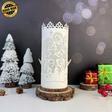 Nativity - 3D Cylinder Papercut Lantern File - Cricut File 1  LightBoxGoodMan