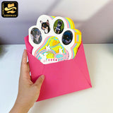 Memorial Pet Dog - 3D Memorial Pop-up Card File - Cricut File 1 - LightBoxGoodMan