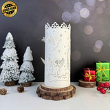 Nativity - 3D Cylinder Papercut Lantern File - Cricut File 1  LightBoxGoodMan