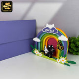 Custom Memorial Pet Cat - 3D Memorial Pop-up Card File - Cricut File 1 - LightBoxGoodMan