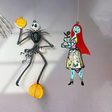 Jack n Sally - Halloween Themed 3D Lantern File - Cricut File - LightBoxGoodMan