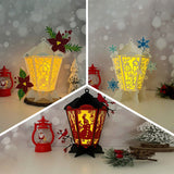 Pack 3 Vintage Lantern - 3D Christmas Vintage Lantern File  - Cricut File - LightBoxGoodMan