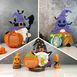 Pack 3 Different Witch Gnome - Halloween Themed 3D Lantern File - Cricut File - LightBoxGoodMan