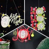 Pack 3 Different Xmas Lantern 8 - 3D Christmas Lantern File - Cricut File - LightBoxGoodMan