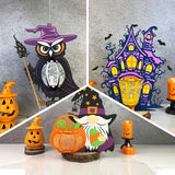 Pack 3 Different Lantern Patterns 13 - Halloween Themed 3D Lantern File - Cricut File - LightBoxGoodMan