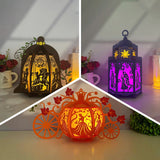 Pack 3 Different Disney Princess 1 - Wonderland Themed 3D Lantern File - Cricut File - LightBoxGoodMan