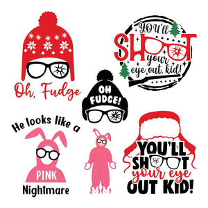 A Christmas Story - Cricut File - Svg, Png, Dxf, Eps - LightBoxGoodMan - LightboxGoodman