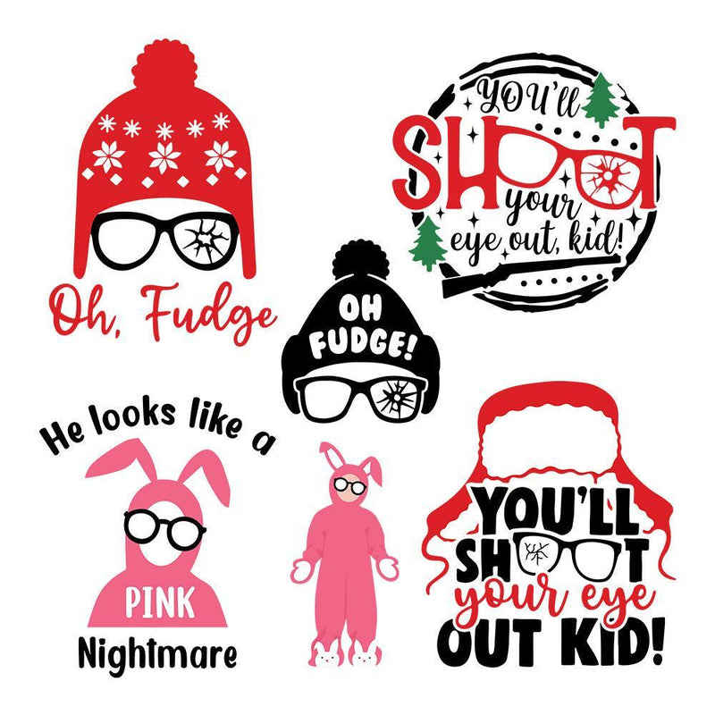 A Christmas Story - Cricut File - Svg, Png, Dxf, Eps - LightBoxGoodMan - LightboxGoodman