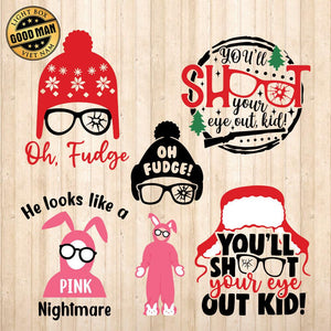 A Christmas Story - Cricut File - Svg, Png, Dxf, Eps - LightBoxGoodMan - LightboxGoodman