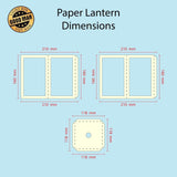 Africa Landscape - Paper Cut Lantern File - Cricut File - 10x16cm - LightBoxGoodMan - LightboxGoodman