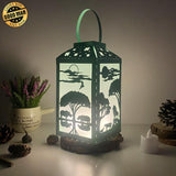 Africa Landscape - Paper Cut Lantern File - Cricut File - 10x20cm - LightBoxGoodMan - LightboxGoodman