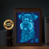 Airedale Terrier – Paper Cut Light Box File - Cricut File - 8x10 inches - LightBoxGoodMan - LightboxGoodman