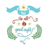 All a Good Night - Cricut File - Svg, Png, Dxf, Eps - LightBoxGoodMan - LightboxGoodman
