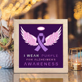 Alzheimer's Awareness – Paper Cut Light Box File - Cricut File - 20x20cm - LightBoxGoodMan - LightboxGoodman