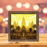 Angkor Wat - Paper Cutting Light Box - LightBoxGoodman