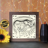 Aquarium 2 - Paper Cutting Light Box - LightBoxGoodman - LightboxGoodman